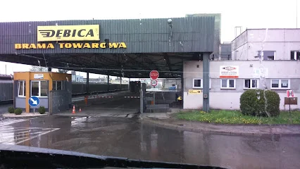 Zakład TC Stomil (brama wjazdowa)
