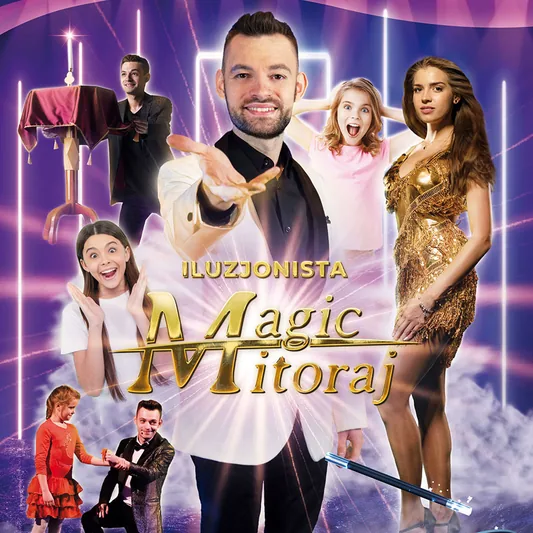 Iluzjonista Adrian Mitoraj
